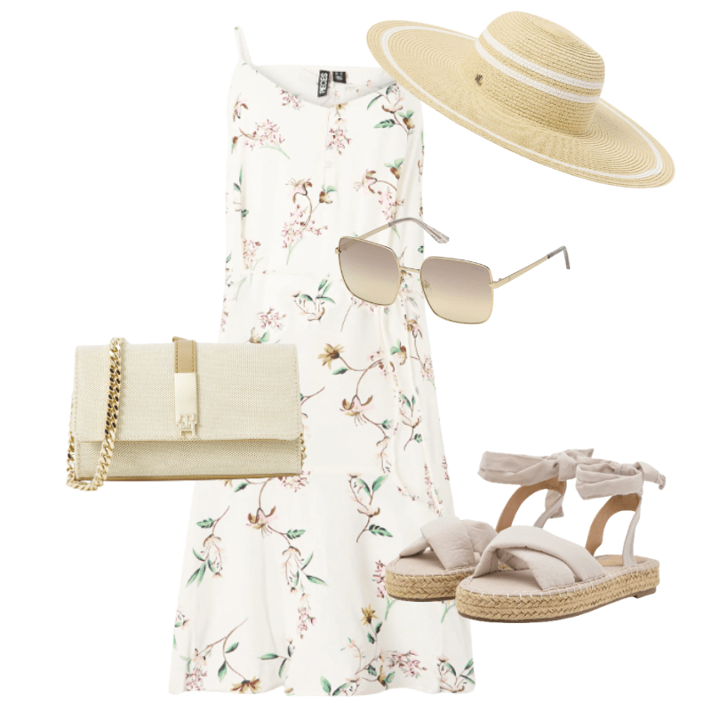 dovolenková kapsula romantický outfit so šatami