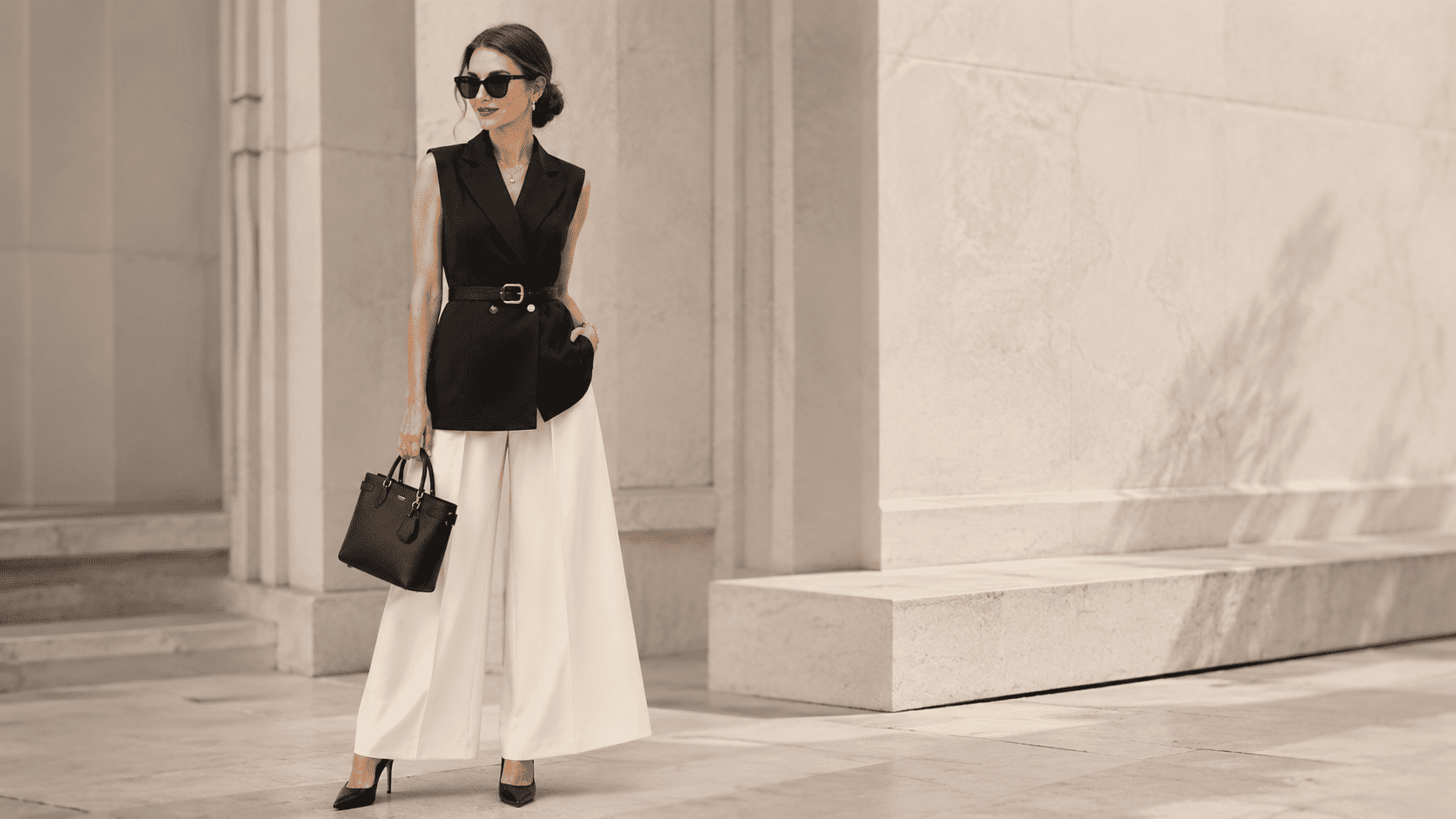 5 outfitov so širokými nohavicami, v ktorých zažiarite